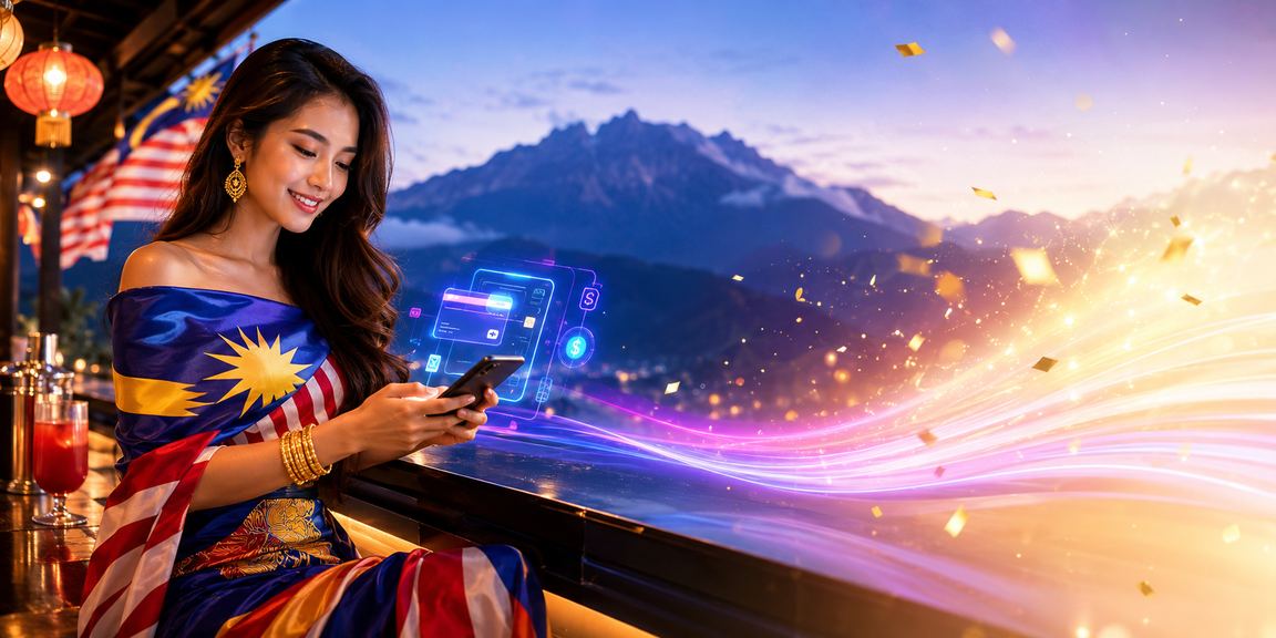 Pengguna Malaysia dari Sabah membuat deposit bonus di platform dalam talian